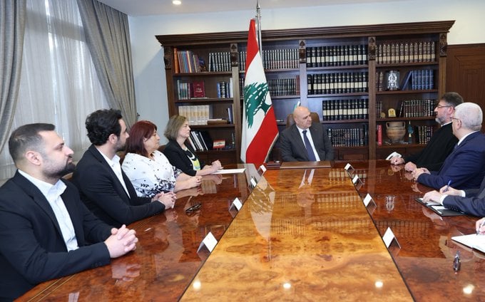 الرئيس عون لوفد بلدية دير ميماس: الدولة إلى جانب أبناء الجنوب ولن تتخلى عن أي شبر من أرضهم